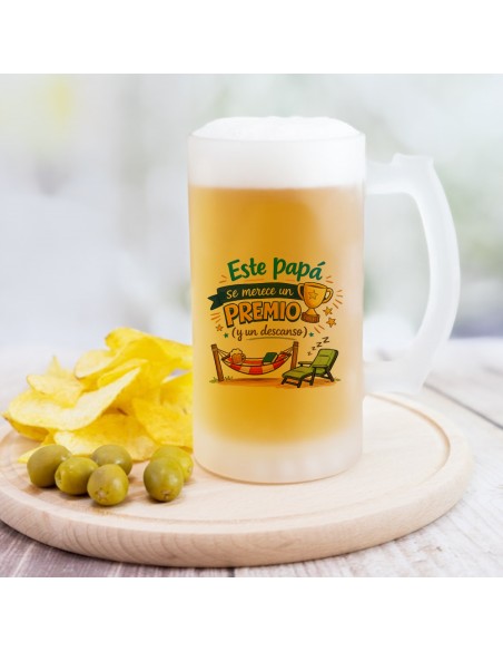 JARRA CERVEZA PAPÁ SE MERECE UN PREMIO product_id