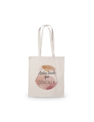 BOLSA ALGODÓN ANTES TARDE QUE SENCILLA product_id