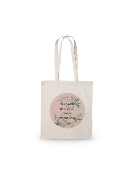 BOLSA ALGODÓN SER GUAPA NO ES FÁCIL product_id