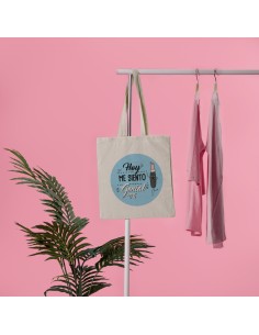 BOLSA ALGODÓN HOY ME SIENTO GENIAL product_id 2