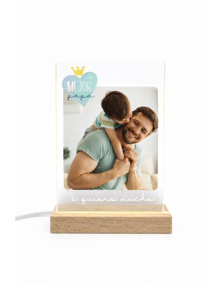 METACRILATO EL MEJOR PAPÁ PERSONALIZADO CON LUZ Y SOPORTE product_id