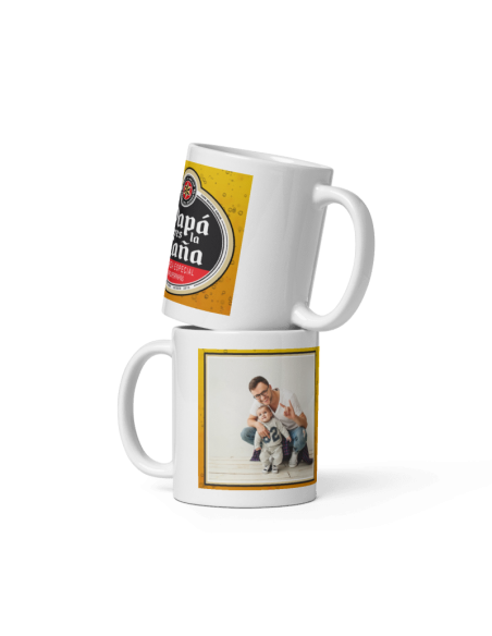 TAZA PERSONALIZADA PAPÁ ERES LA CAÑA CON FOTO product_id