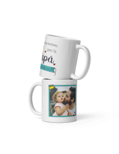 TAZA PERSONALIZADA PAPÁ VALES MILLONES CON FOTO