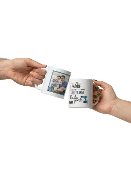 TAZA PERSONALIZADA PADRE MANITAS CON FOTO product_id