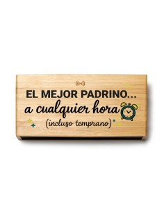 RELOJ DESPERTADOR EL MEJOR PADRINO A CUALQUIER HORA product_id