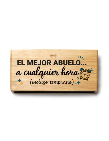 RELOJ DESPERTADOR EL MEJOR ABUELO A CUALQUIER HORA product_id