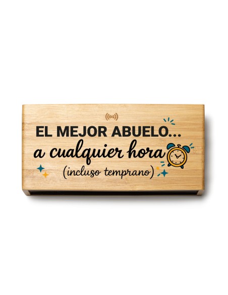 RELOJ DESPERTADOR EL MEJOR ABUELO A CUALQUIER HORA product_id