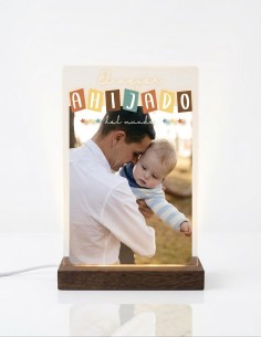 METACRILATO EL MEJOR AHIJADO DEL MUNDO PERSONALIZADO CON LUZ Y SOPORTE product_id