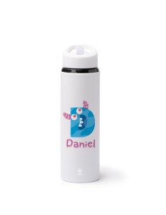 BOTELLA 700 ML INICIAL MONSTRUO Y NOMBRE PERSONALIZADA product_id 2