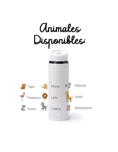 BOTELLA 700ML ANIMALES INICIAL Y NOMBRE PERSONALIZADA product_id