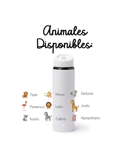BOTELLA 700ML ANIMALES INICIAL Y NOMBRE PERSONALIZADA product_id