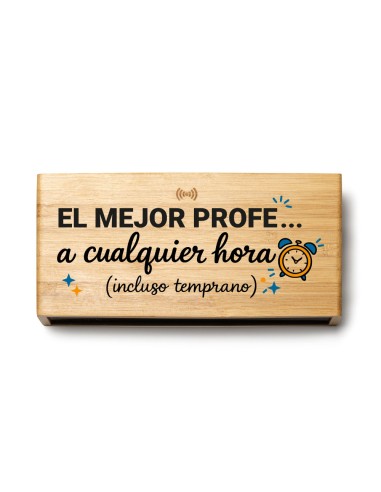 RELOJ DESPERTADOR EL MEJOR PROFE A CUALQUIER HORA product_id