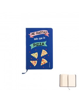 LIBRETA A6 - ME GUSTAS MÁS QUE LA PIZZA product_id