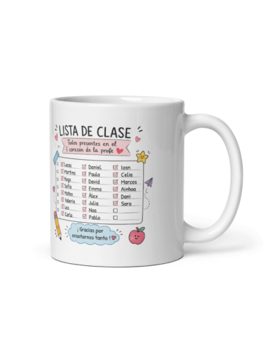 TAZA LISTA CLASE PERSONALIZADA product_id