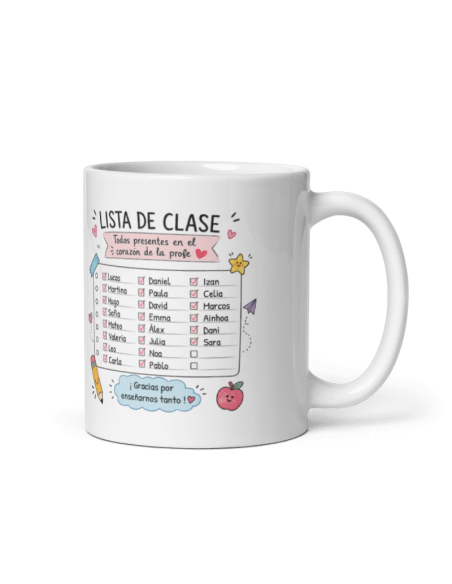 TAZA LISTA CLASE PERSONALIZADA product_id
