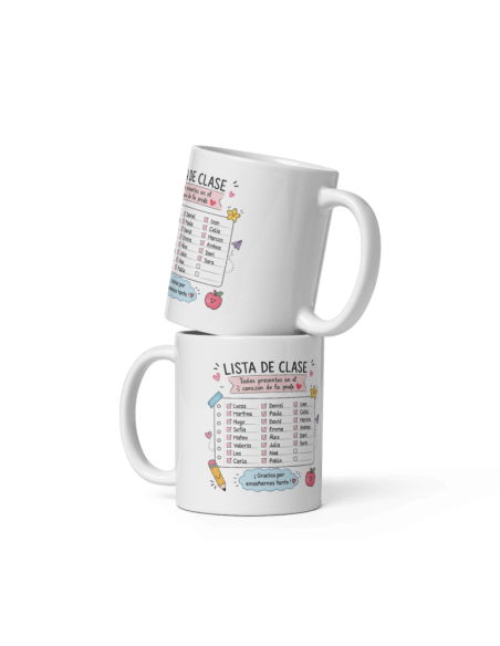 TAZA LISTA CLASE PERSONALIZADA product_id