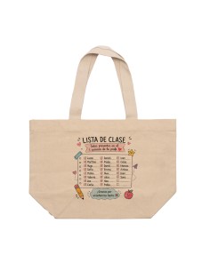CAPAZO ALGODÓN LISTA CLASE PERSONALIZADA product_id