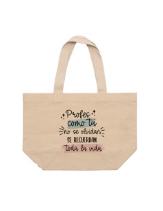 CAPAZO ALGODÓN PROFES COMO TÚ NO SE OLVIDAN, SE RECUERDAN TODA LA VIDA product_id