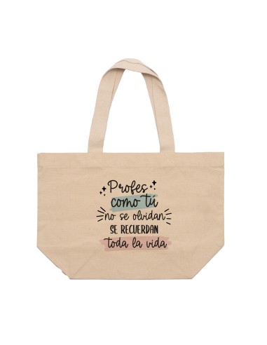 CAPAZO ALGODÓN PROFES COMO TÚ NO SE OLVIDAN, SE RECUERDAN TODA LA VIDA product_id