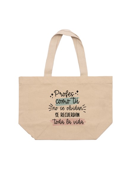 CAPAZO ALGODÓN PROFES COMO TÚ NO SE OLVIDAN, SE RECUERDAN TODA LA VIDA product_id