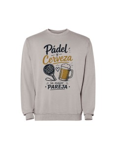 SUDADERA GRIS PADEL Y CERVEZA product_id
