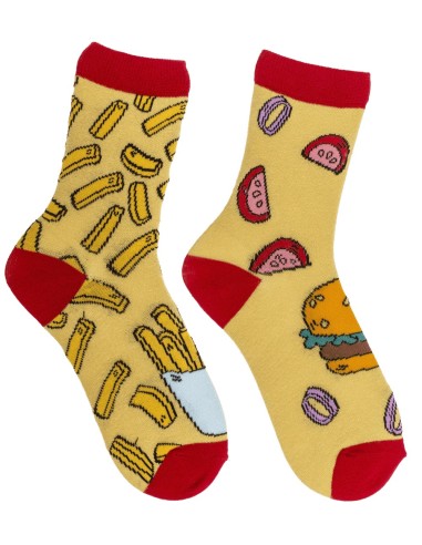 CALCETINES PATATAS FRITAS Y HAMBURGUESAS TALLA 36-42 product_id
