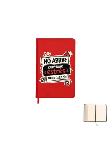 LIBRETA A6 - NO ABRIR: CONTIENE ESTRÉS ORGANIZADO product_id