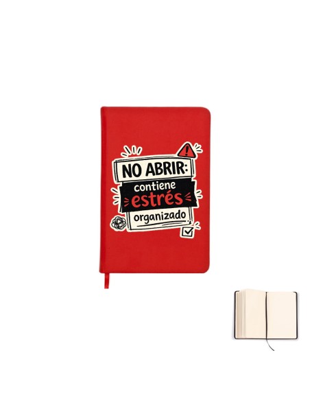 LIBRETA A6 - NO ABRIR: CONTIENE ESTRÉS ORGANIZADO product_id