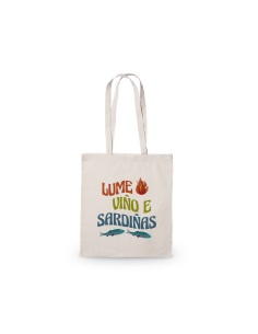 BOLSA ALGODÓN LUME VIÑO E SARDIÑAS product_id
