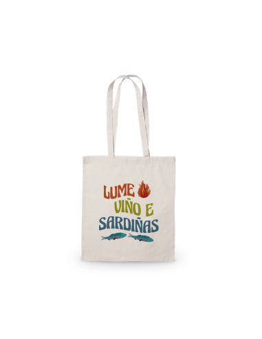 BOLSA ALGODÓN LUME VIÑO E SARDIÑAS product_id