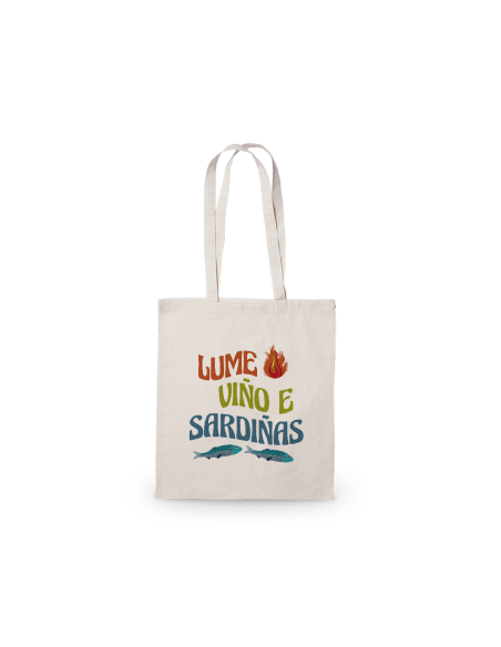 BOLSA ALGODÓN LUME VIÑO E SARDIÑAS product_id