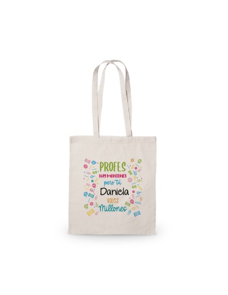 BOLSA ALGODÓN PROFES HAY MONTONES PERSONALIZADA product_id