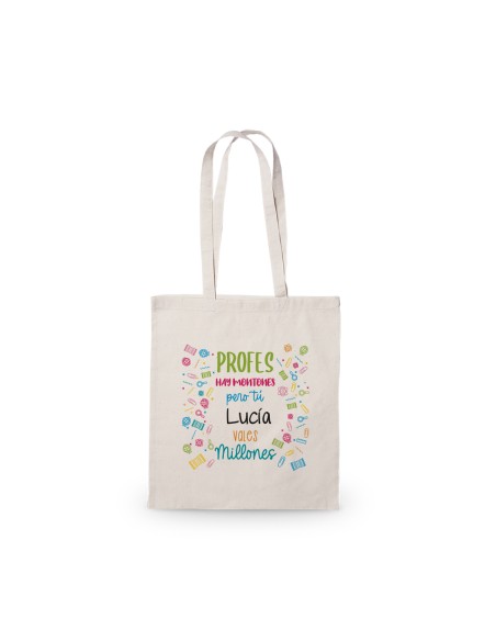 BOLSA ALGODÓN PROFES HAY MONTONES PERSONALIZADA product_id