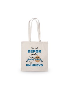 BOLSA ALGODÓN SER DEL DEPOR MOLA UN HUEVO product_id