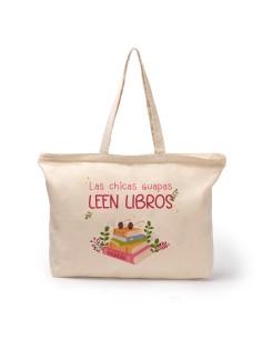 BOLSA CIERRE CREMALLERA LAS CHICAS GUAPAS LEEN LIBROS product_id