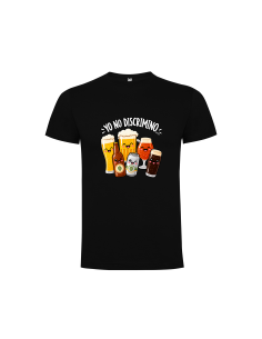 CAMISETA NEGRA HOMBRE NO DISCRIMINO product_id