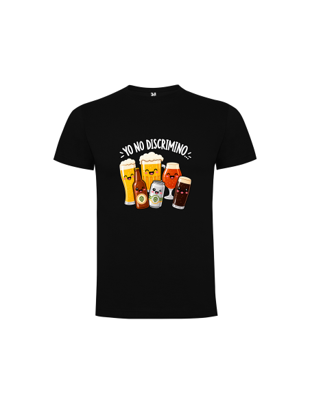 CAMISETA NEGRA HOMBRE NO DISCRIMINO product_id