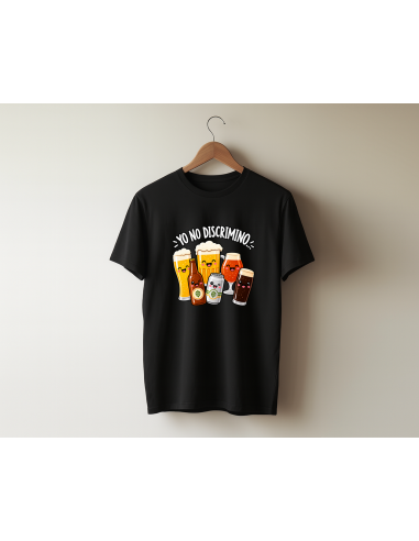 CAMISETA NEGRA HOMBRE NO DISCRIMINO product_id