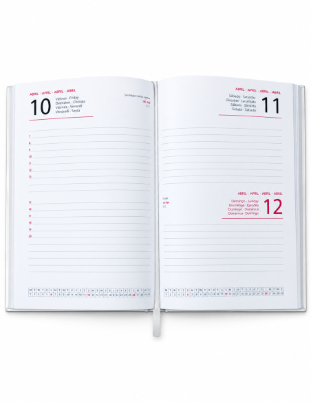 AGENDA 2027 INICIAL PERSONALIZADA