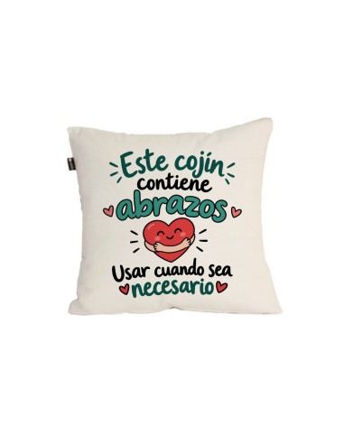 COJÍN CONTIENE ABRAZOS USAR CUANDO SEA NECESARIO product_id