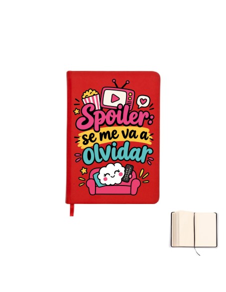 LIBRETA A5 - SPOILER: SE ME VA A OLVIDAR product_id