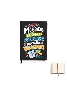 LIBRETA A5 - MI LISTA DE COSAS POR HACER NECESITA VACACIONES product_id