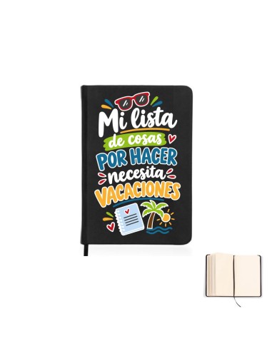 LIBRETA A5 - MI LISTA DE COSAS POR HACER NECESITA VACACIONES product_id