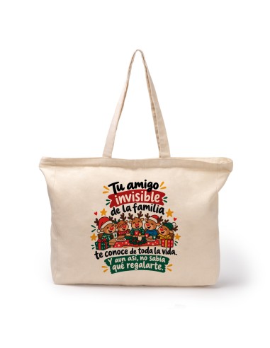 BOLSA CIERRE CREMALLERA AMIGO INVISIBLE FAMILIA product_id