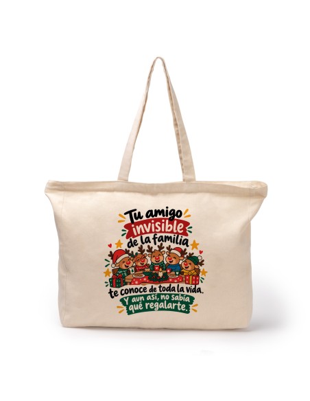 BOLSA CIERRE CREMALLERA AMIGO INVISIBLE FAMILIA product_id