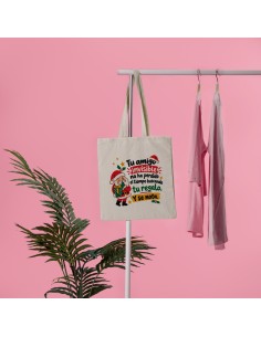 BOLSA ALGODÓN AMIGO INVISIBLE NO HA PERDIDO EL TIEMPO product_id 2
