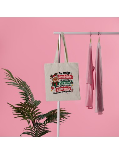 BOLSA ALGODÓN AMIGO INVISIBLE NO SABE LO QUE TE GUSTA product_id