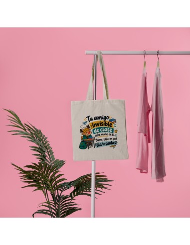 BOLSA ALGODÓN AMIGO INVISIBLE CLASE product_id