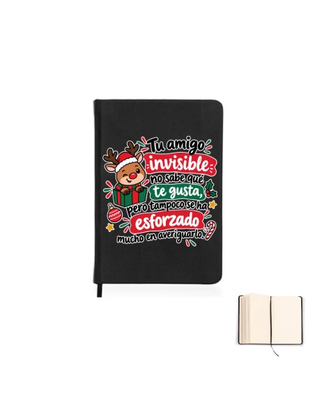 LIBRETA A5 - AMIGO INVISIBLE NO SABE LO QUE TE GUSTA product_id