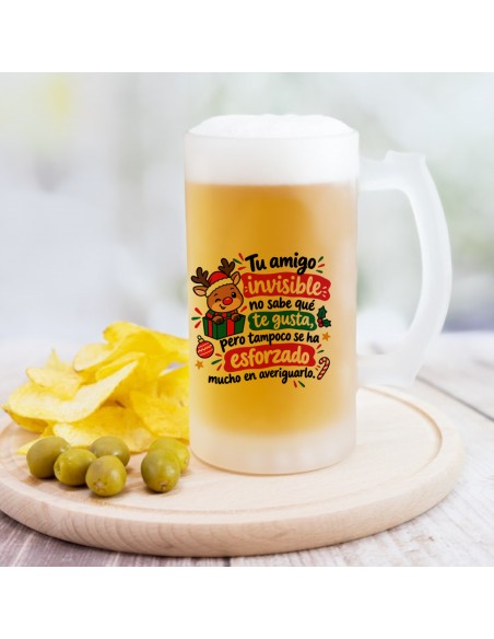 JARRA CERVEZA AMIGO INVISIBLE NO SABE LO QUE TE GUSTA product_id